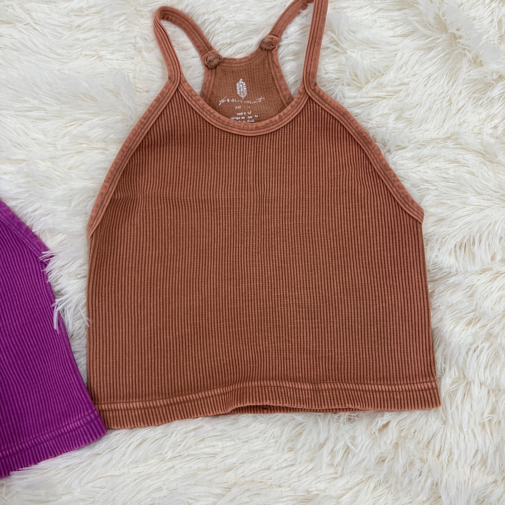 Free People Happiness Runs Tank (set of 2)